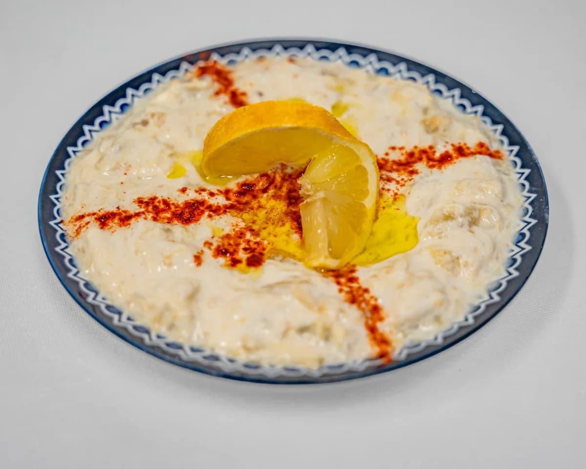 Baba Ganoush with Pita Bread